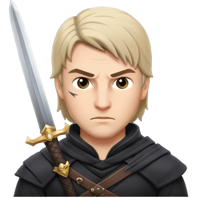 asasin with sword emoji