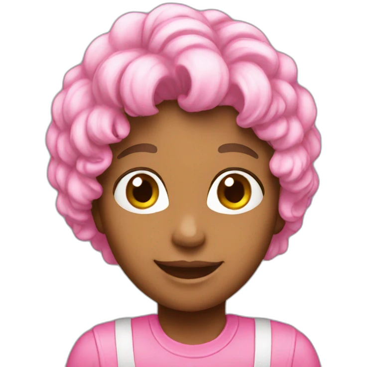 celebrate pink emoji