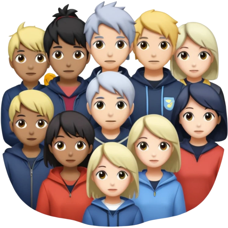 no divisions are like different groups that focus on their different task BUT MAKE IT A DISCORD EMOJI, MAKE IT ANIME emoji