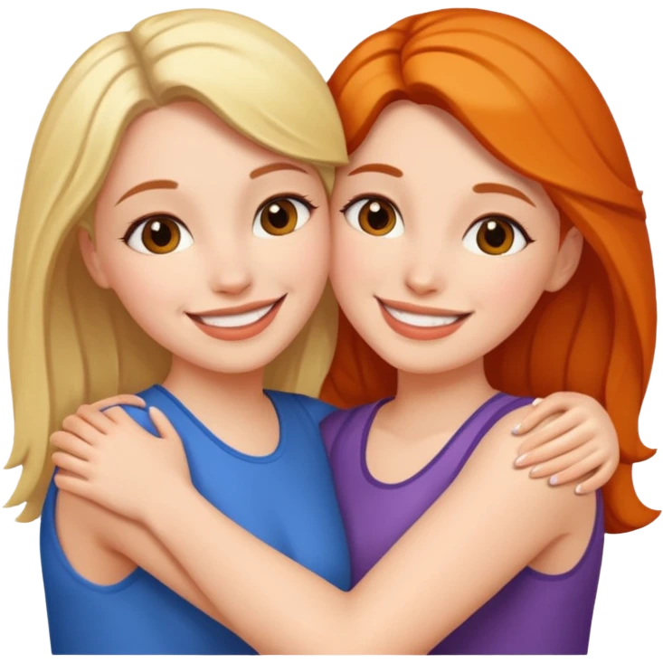 2 woman having sec emoji