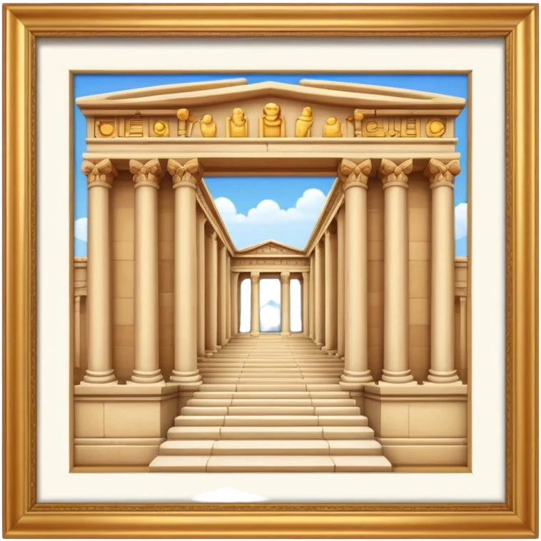 Cinematic Realistic The Library of Celsus Emoji emoji