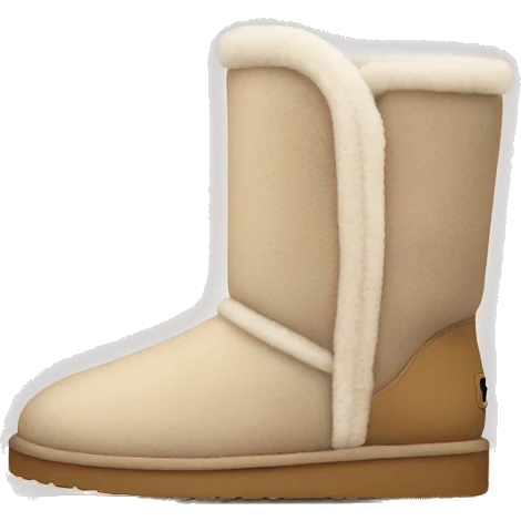 Chanel Ugg emoji