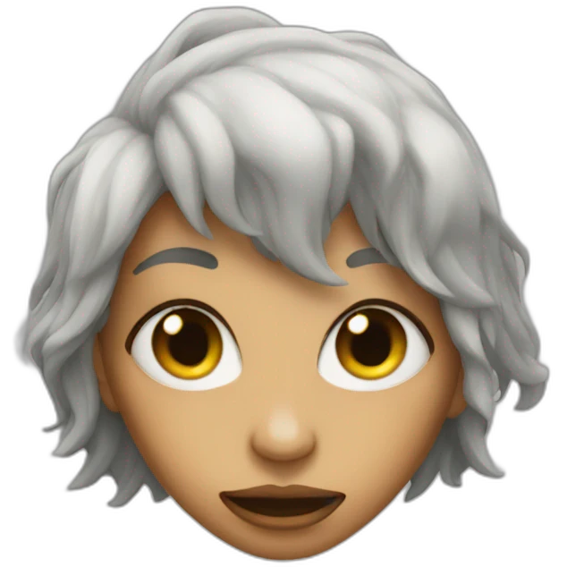 Monster woman emoji