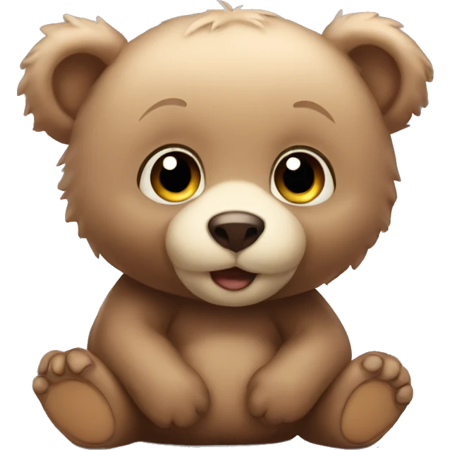 Baby bear emoji