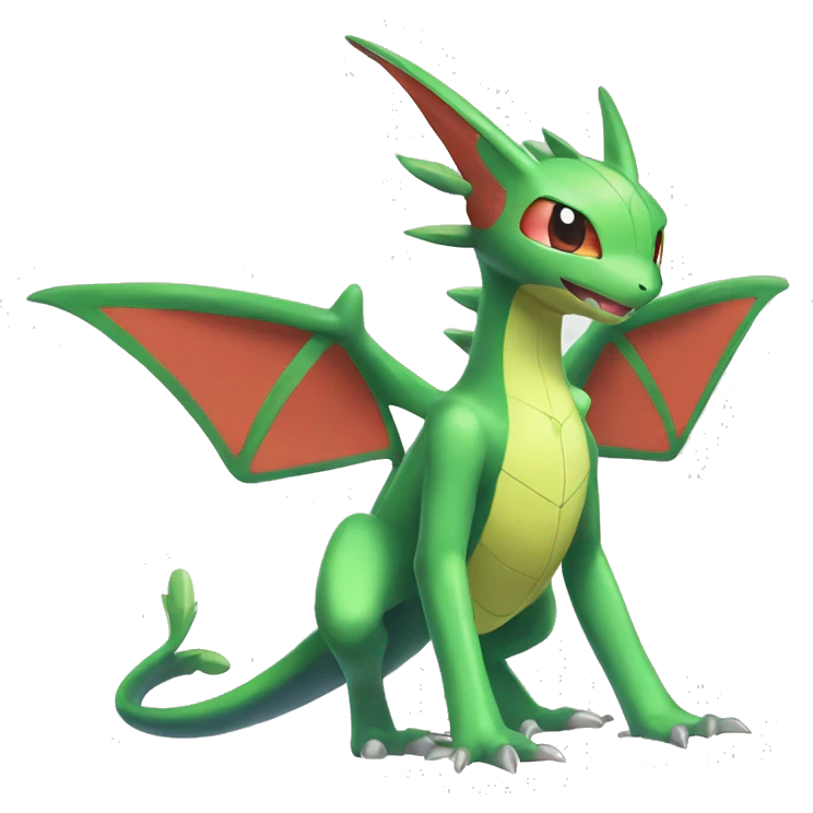 Shiny Vikavolt-Flygon-Pokémon-Fakémon Full Body emoji