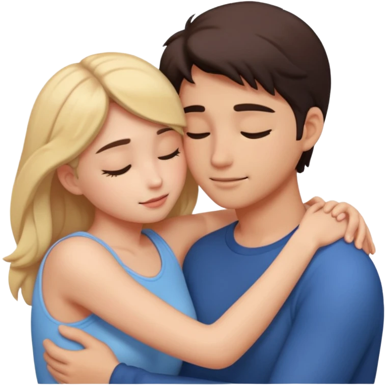 intimate moment between lovers emoji