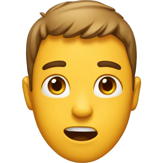 Surprise face emoji