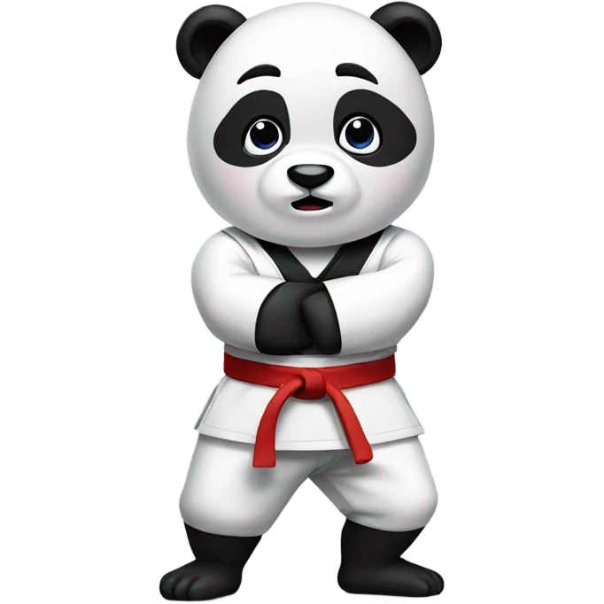 Karate panda emoji