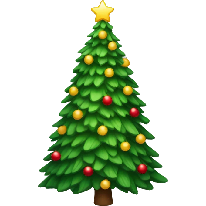 Christmas tree emoji