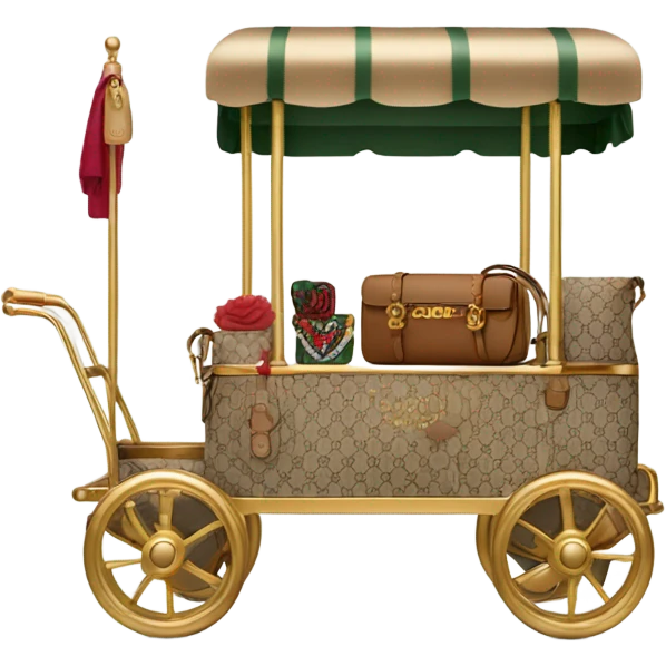 Gucci cart emoji