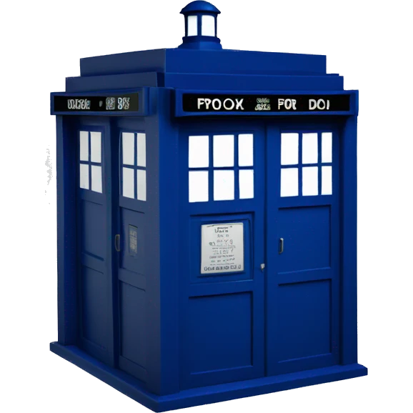 tardis emoji