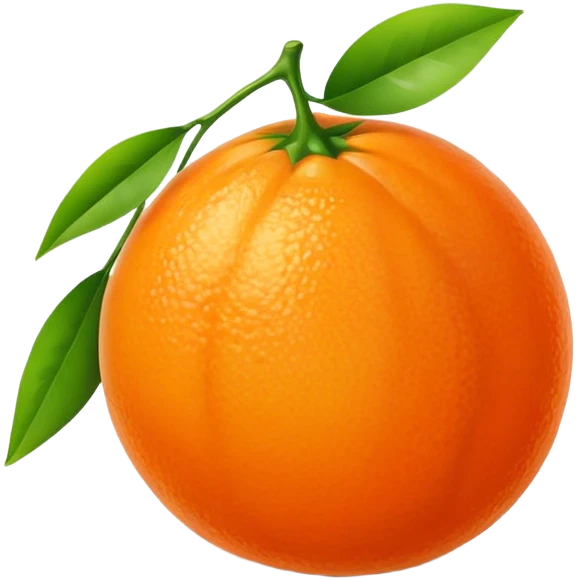 tangerine emoji