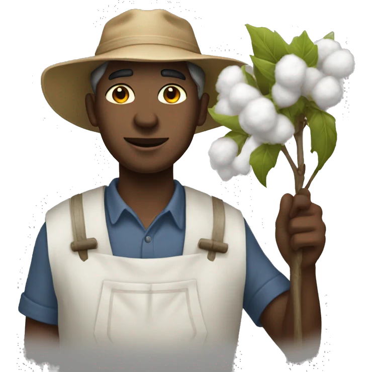 Cotton picker emoji