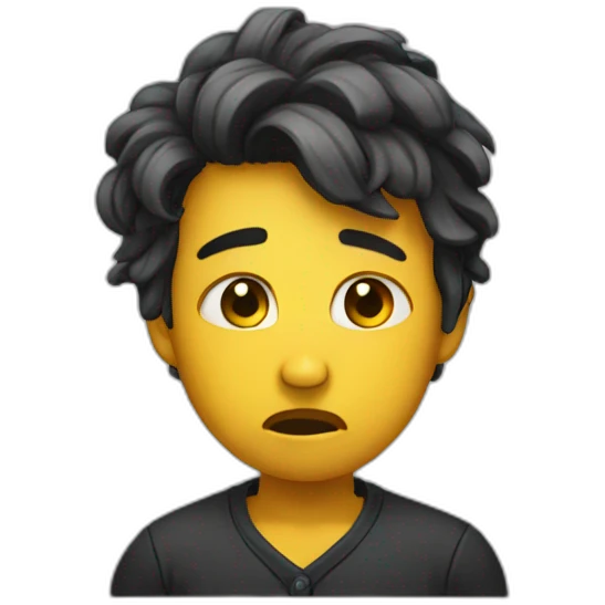 shadcn crying emoji