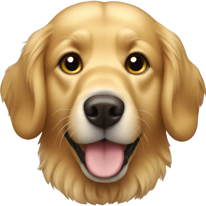 Golden retriver  emoji
