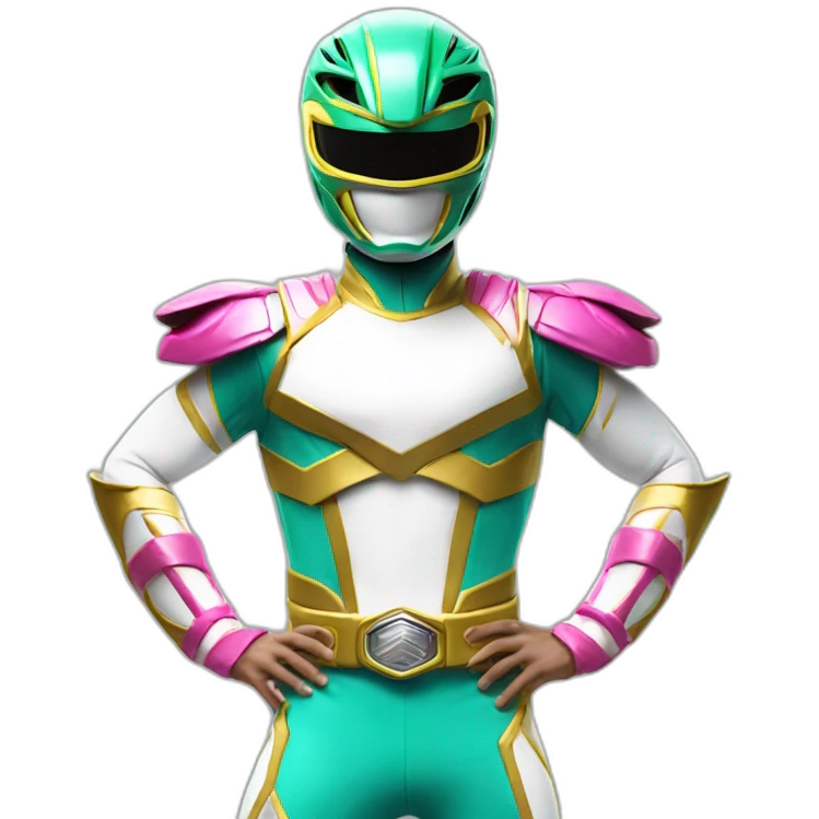 freeze power ranger full body emoji