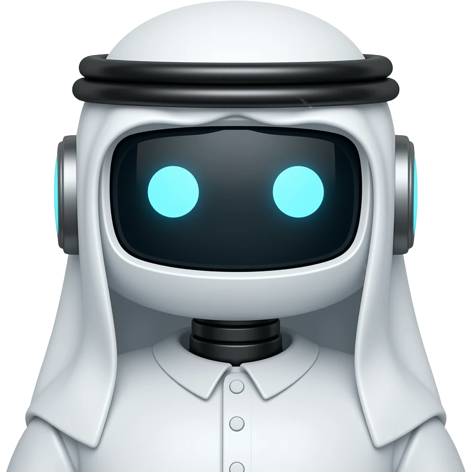 arabia robot emoji