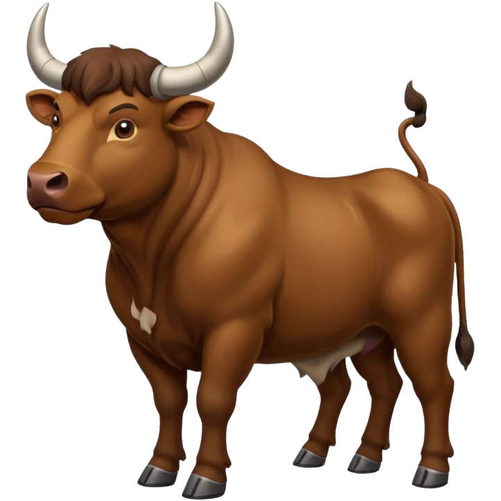 Foot obsessed bull  emoji