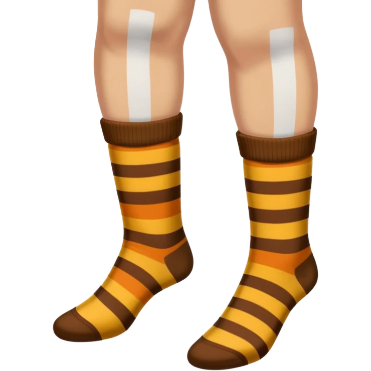 human slave watching a guy socks emoji