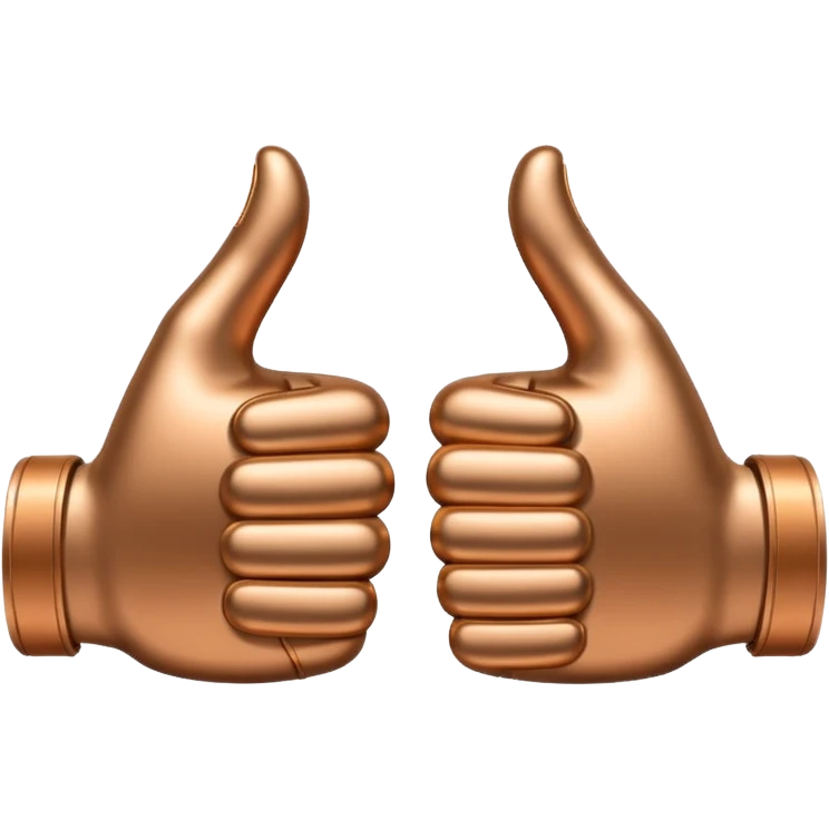 thumbs up and down emoji