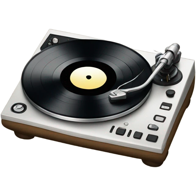 Vinyl player emoji