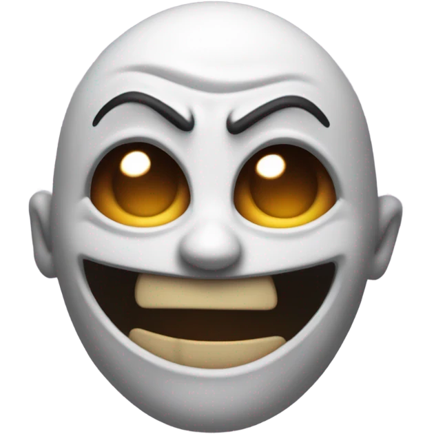 Evil laugh emoji