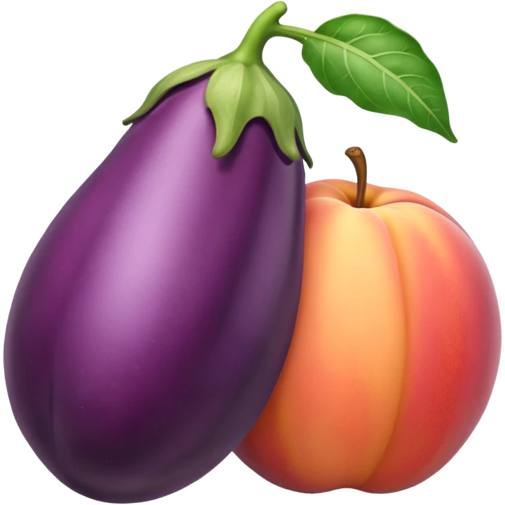 À 🍆 going inside à 🍑 emoji