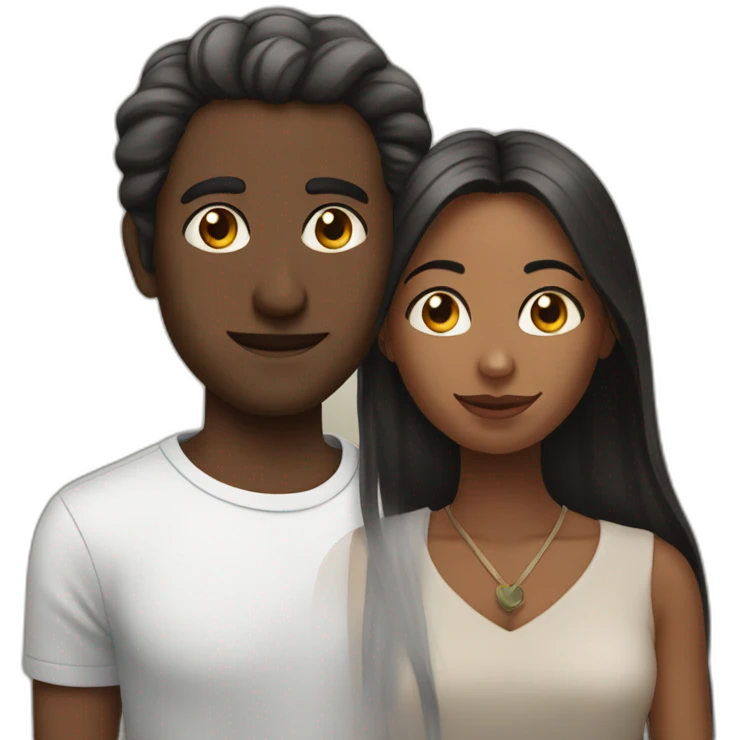 Zemmour in a relationship with a black person of color emoji