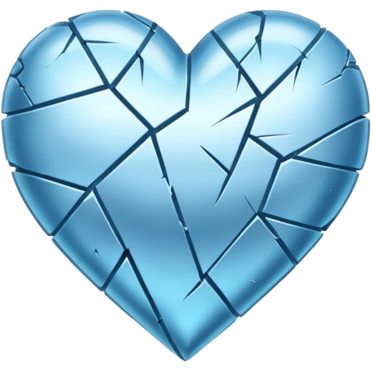 Corazón frio emoji