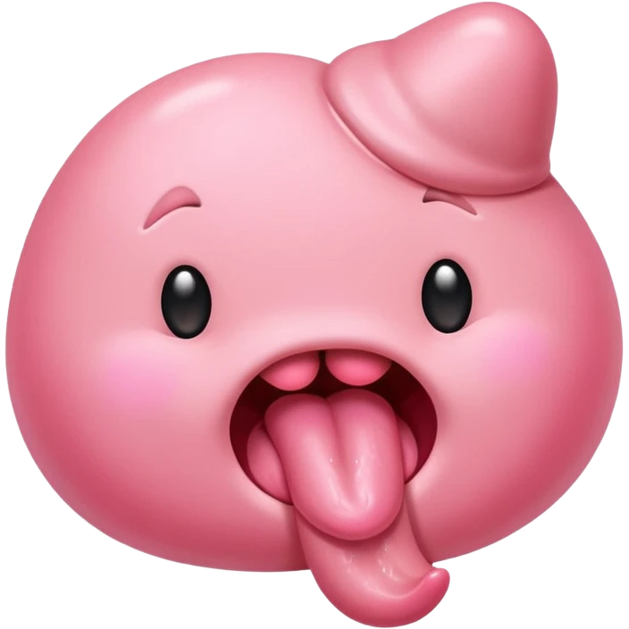 Tongue in my butt emoji