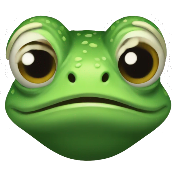froge character but as aninja emoji