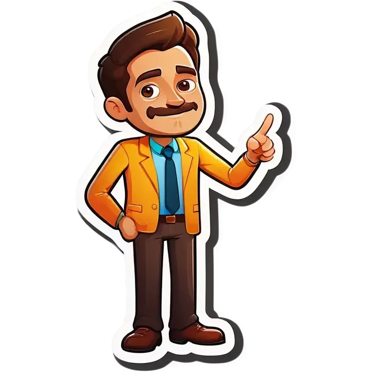 Mann, der beide Arme die Luft hält emoji