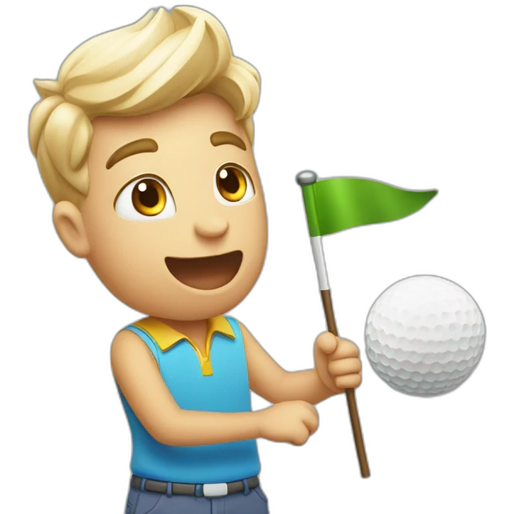 hole-in-one emoji