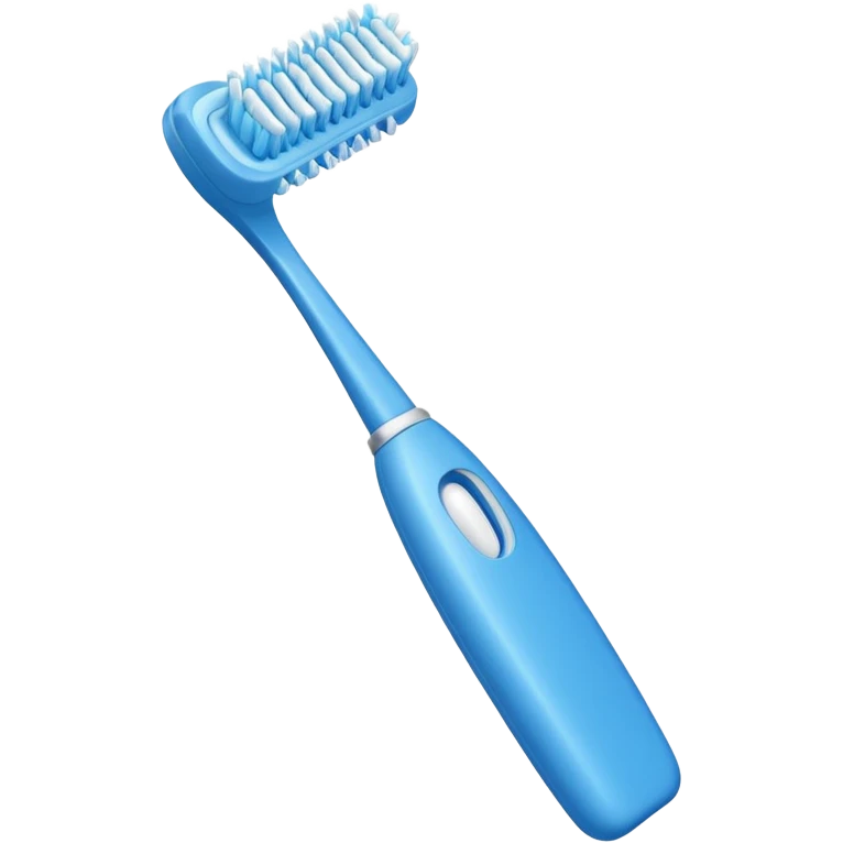 blue Toothbrush emoji