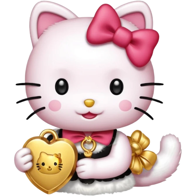 hello kitty lucky emoji