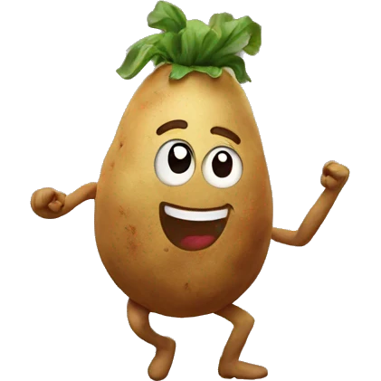 Dancing Potato emoji
