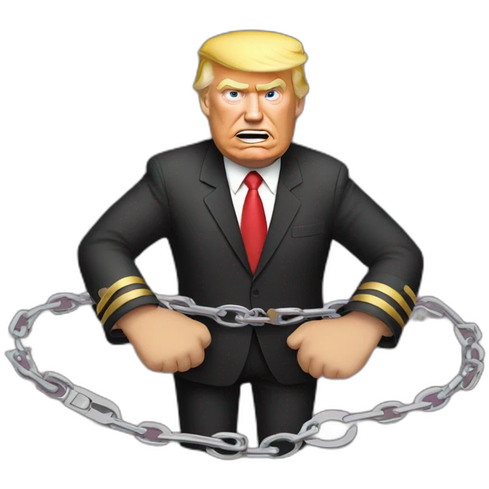 trump-in-handcuffs emoji