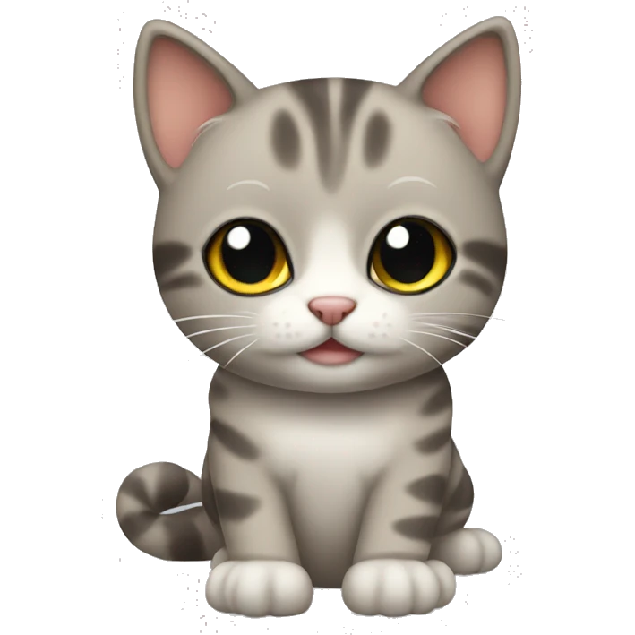 Cute little cat  emoji