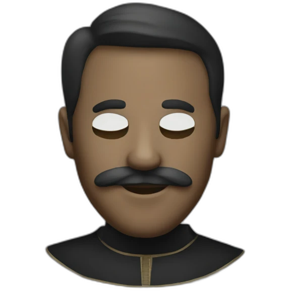 Homme masqué emoji
