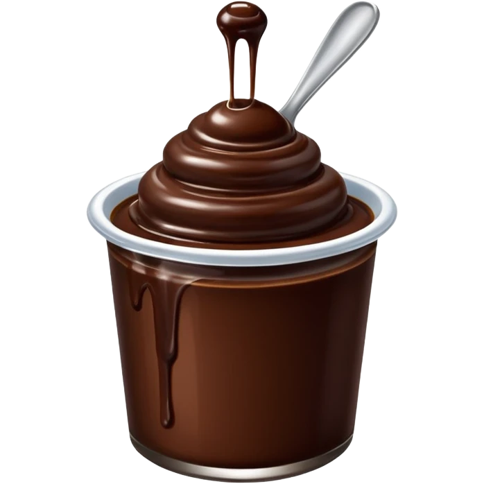 salsa de chocolate emoji