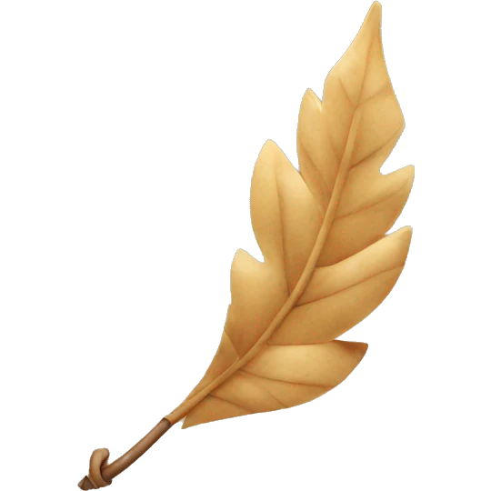 wind leaves falling emoji