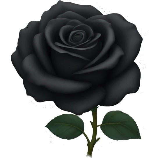  black rose emoji