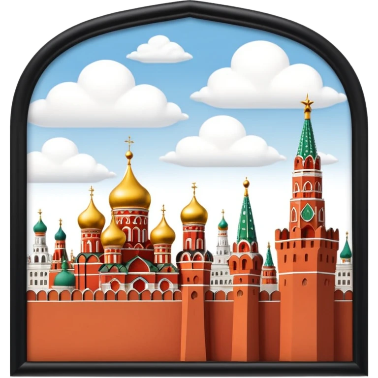 Moscow  Mini Kremlin emoji