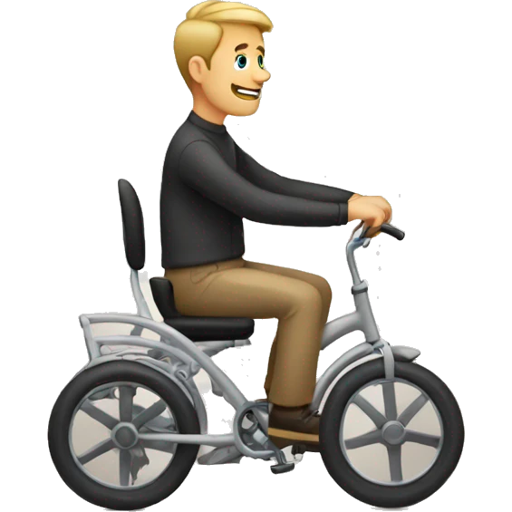 guy in a wheelcair emoji