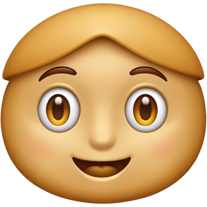Create an emoji-style illustration of a tequeño, a traditional Venezuelan snack. It should look like a small, golden-brown, fried cheese stick with a smooth, slightly crispy exterior. Match modern emoji aesthetics emoji