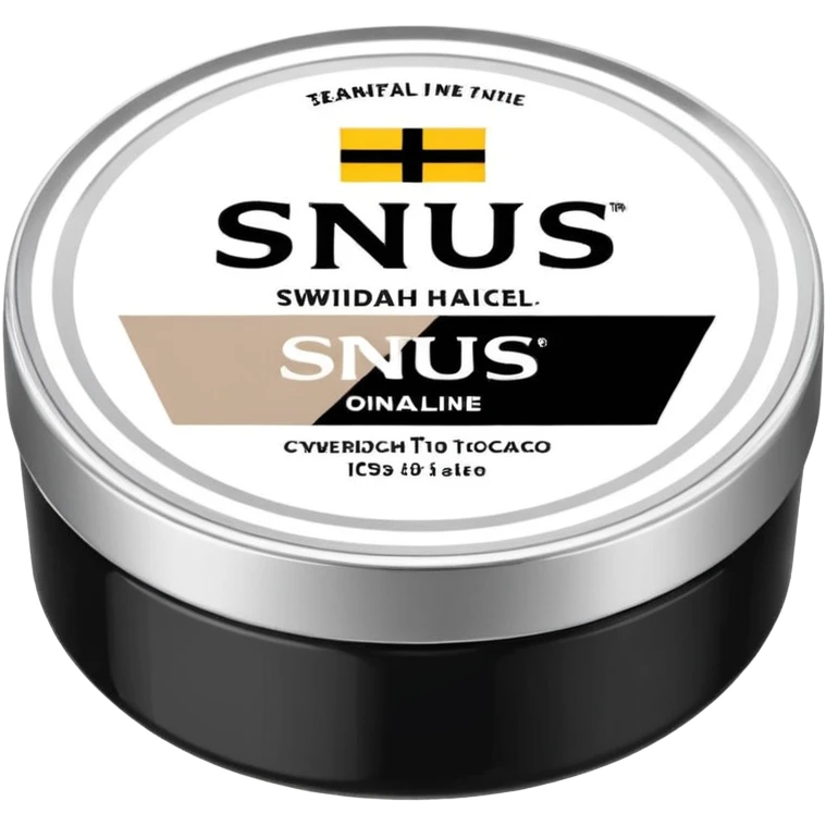 Create me SNUS with every single detail emoji