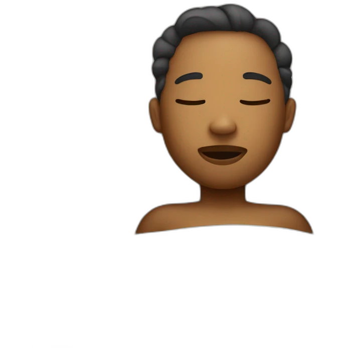 sleep in bed emoji