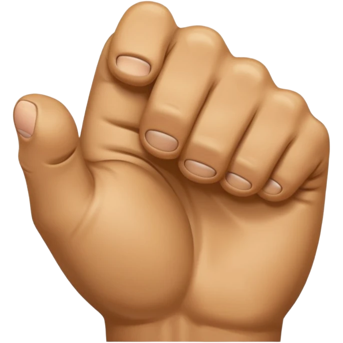 closed fist punch emoji