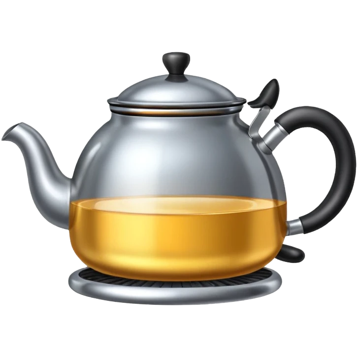 Boiling tea pot emoji