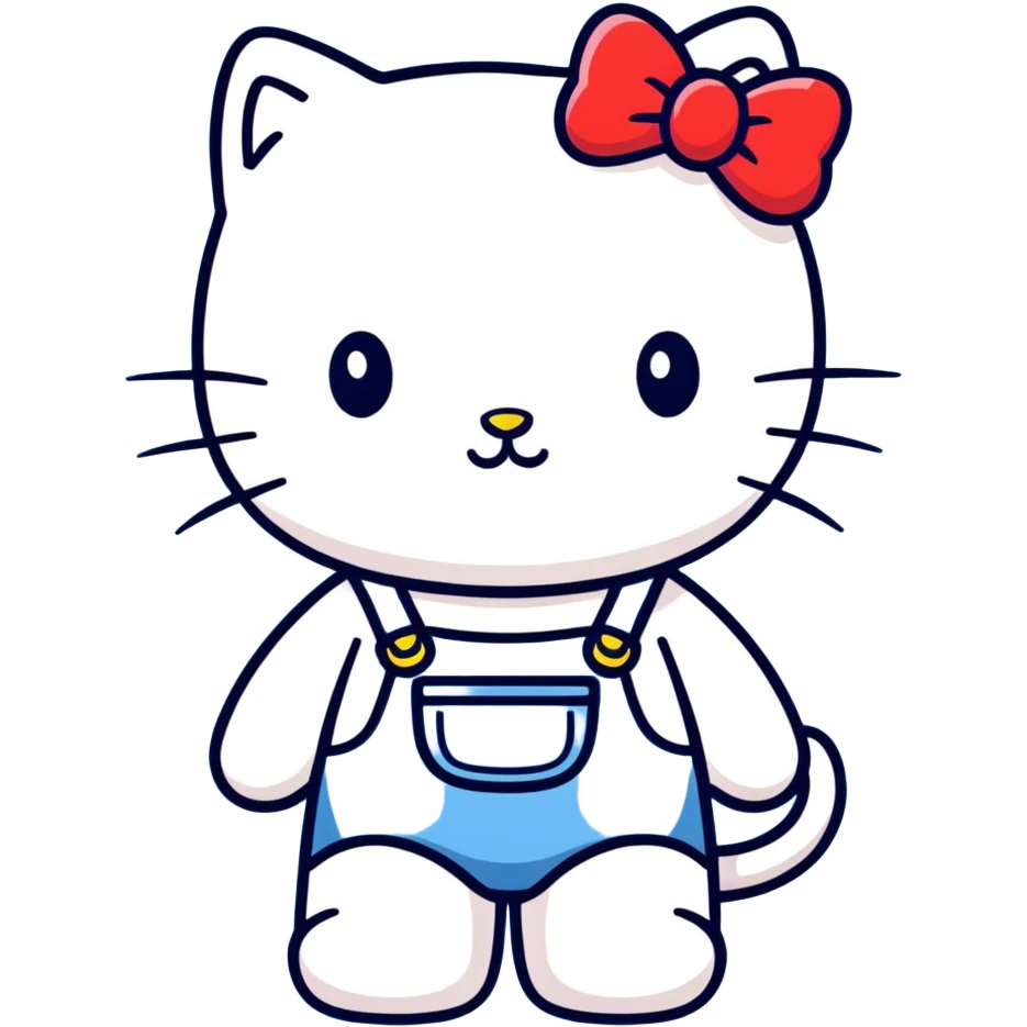 Hello kitty emoji